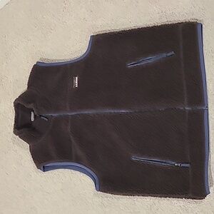 LL Bean like new men's fleece vest